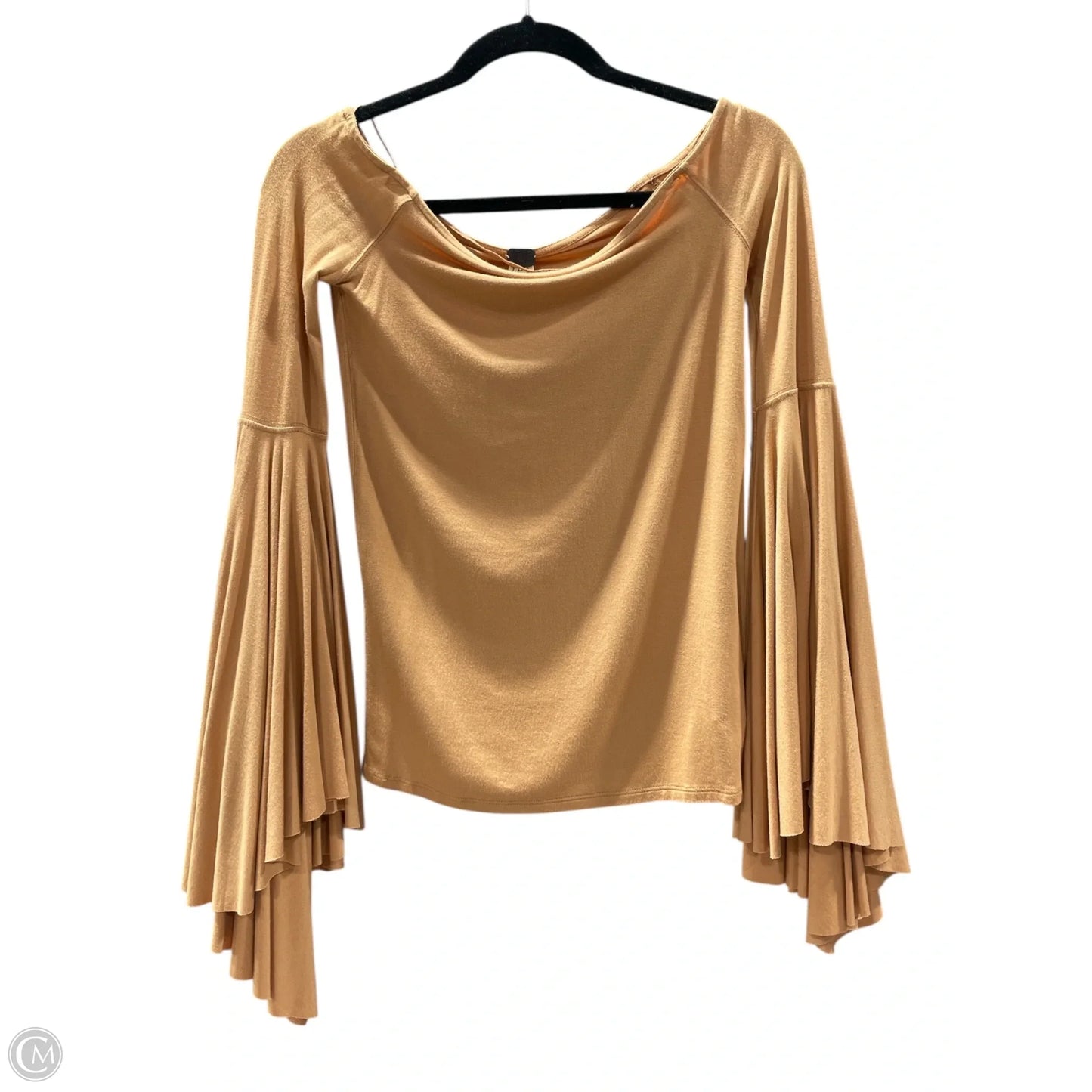 Blouse Long Sleeve By We The Free In Tan, Size: Xs
