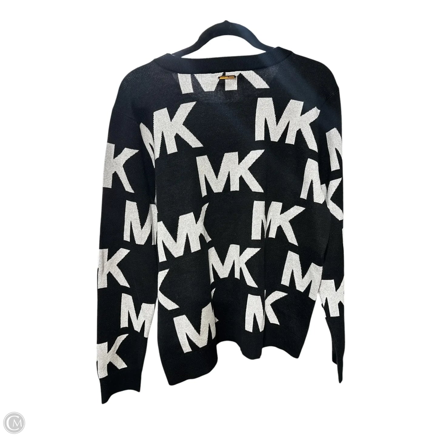 Sweater By Michael By Michael Kors In Black & White, Size: Xl