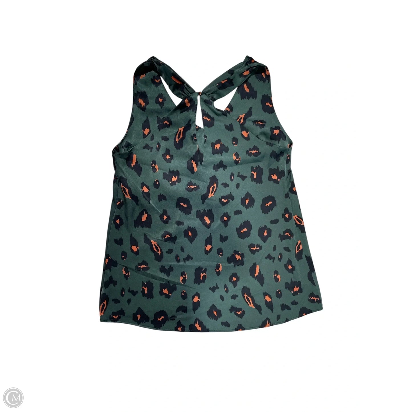 Blouse Sleeveless By Tyche In Animal Print, Size: M