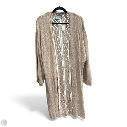 Cardigan By Anthropologie In Taupe, Size: Osfm