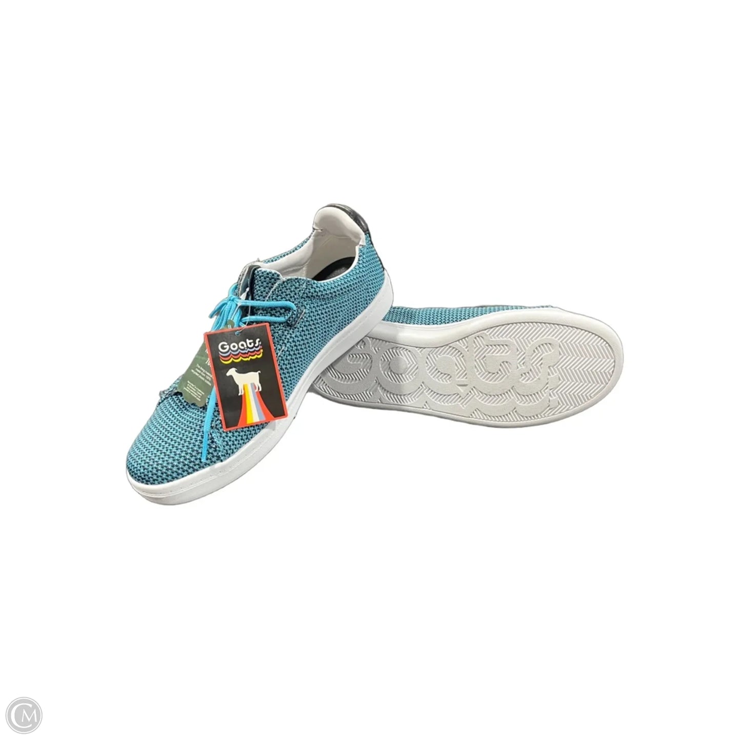 Shoes Sneakers By Clothes Mentor In Black & Blue, Size: 9