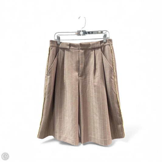 Shorts By Anthropologie In Striped Pattern, Size: 10