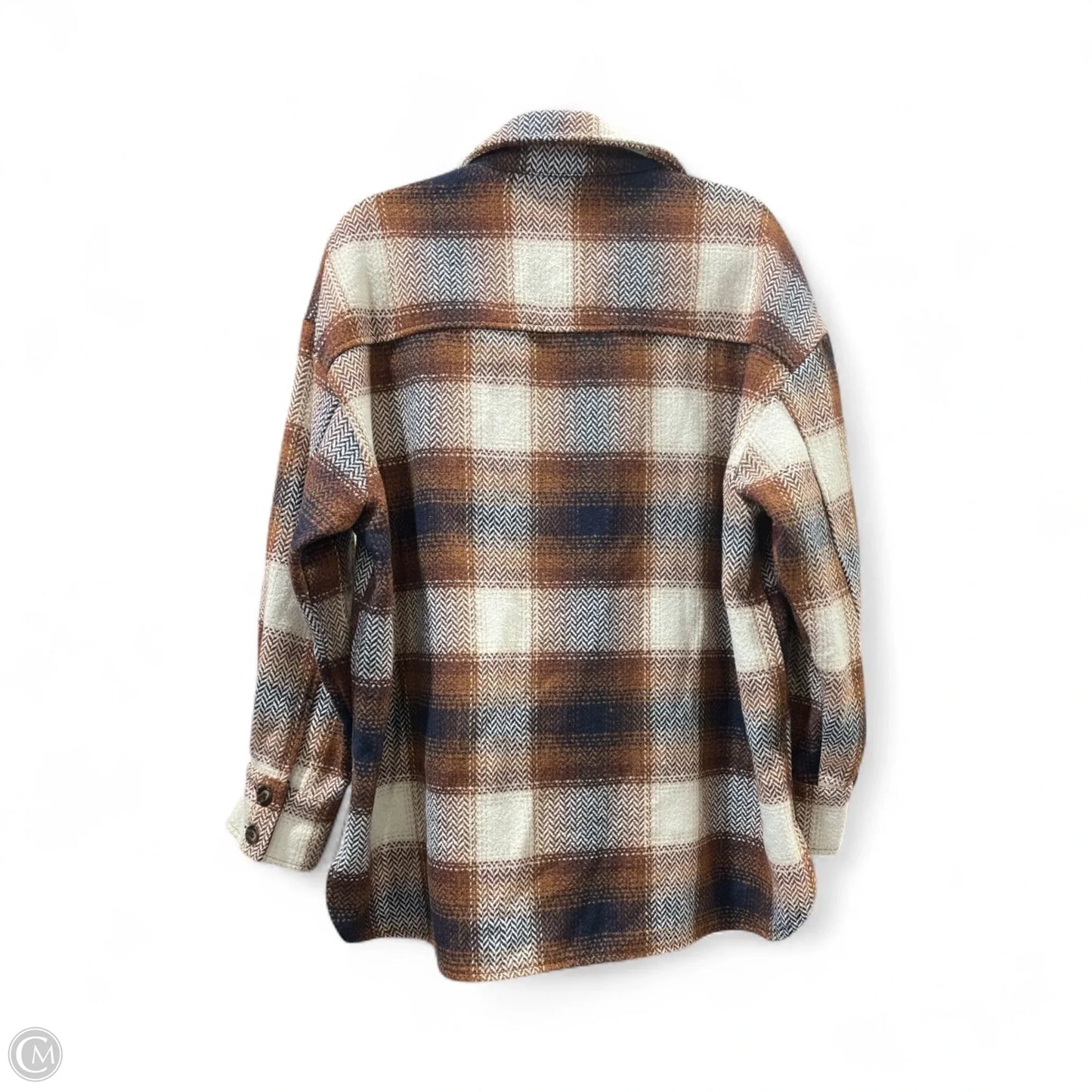 Jacket Other By She + Sky In Plaid Pattern, Size: M