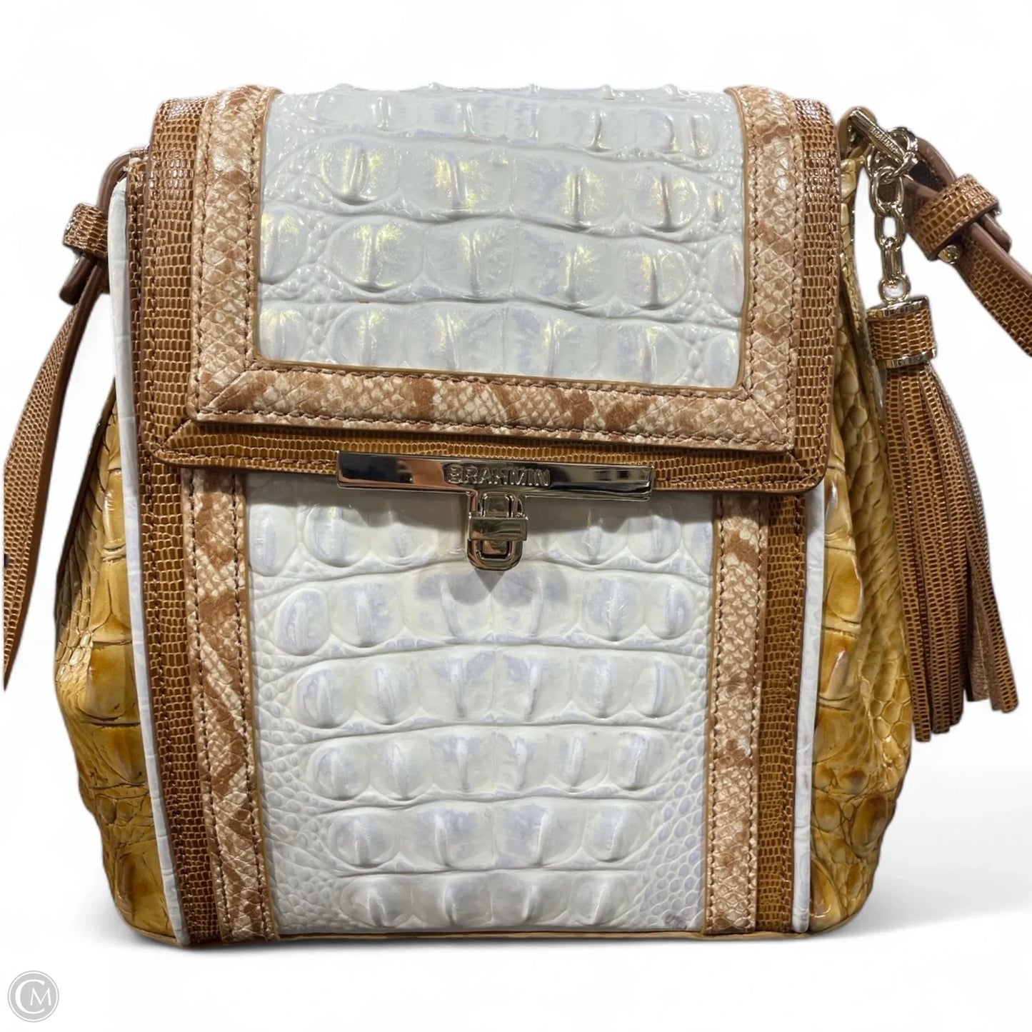 Crossbody Designer By Brahmin, Size: Small