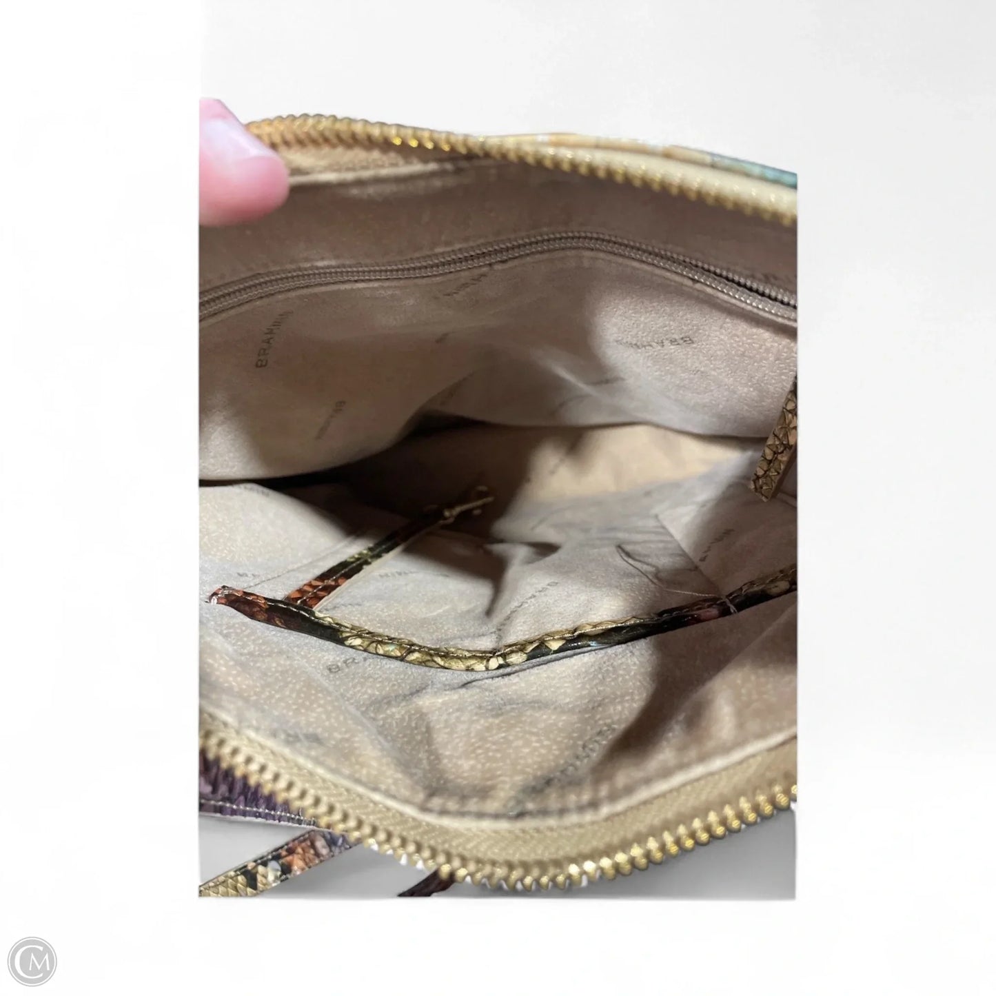 Crossbody Designer By Brahmin, Size: Medium