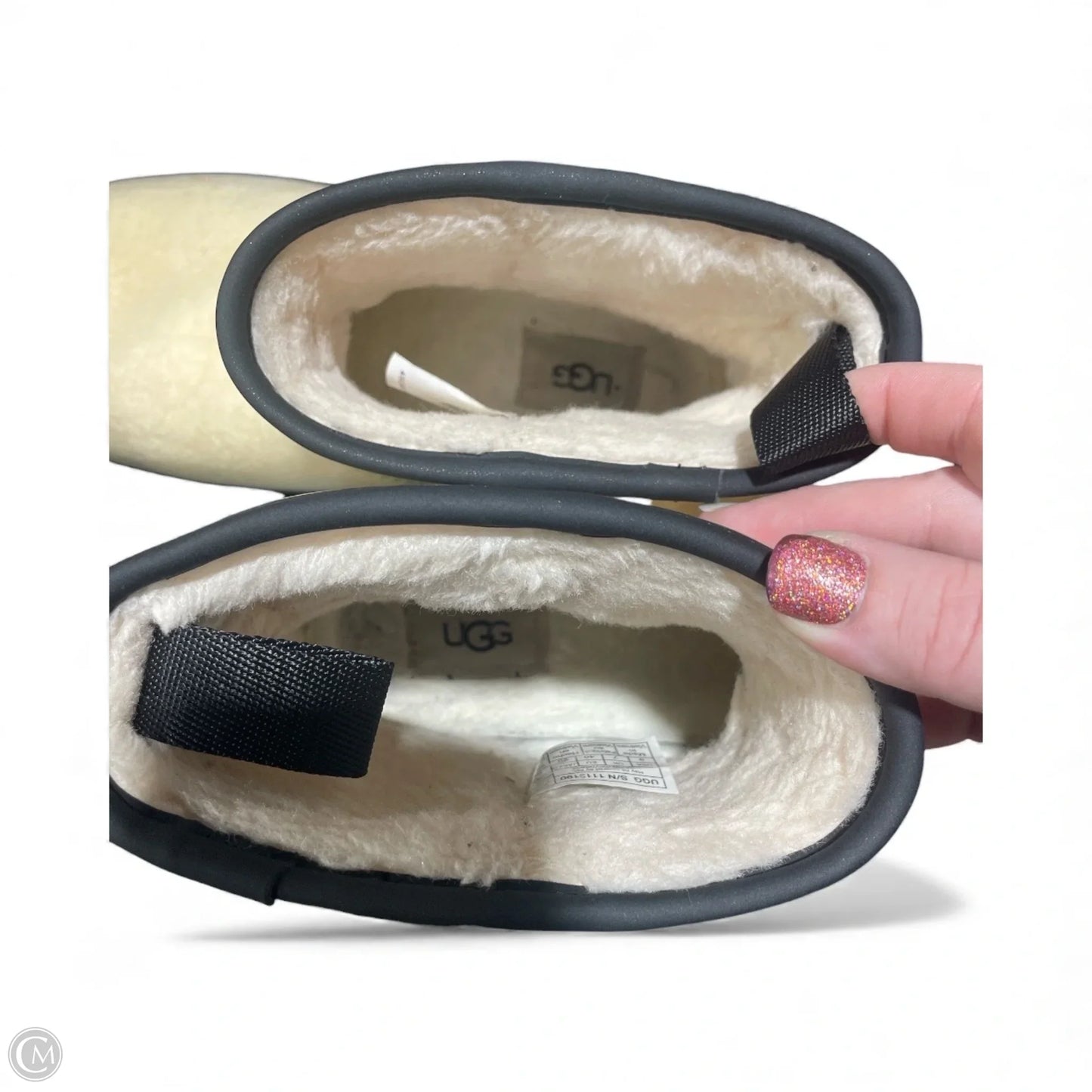 Boots Designer By Ugg In Clear, Size: 9