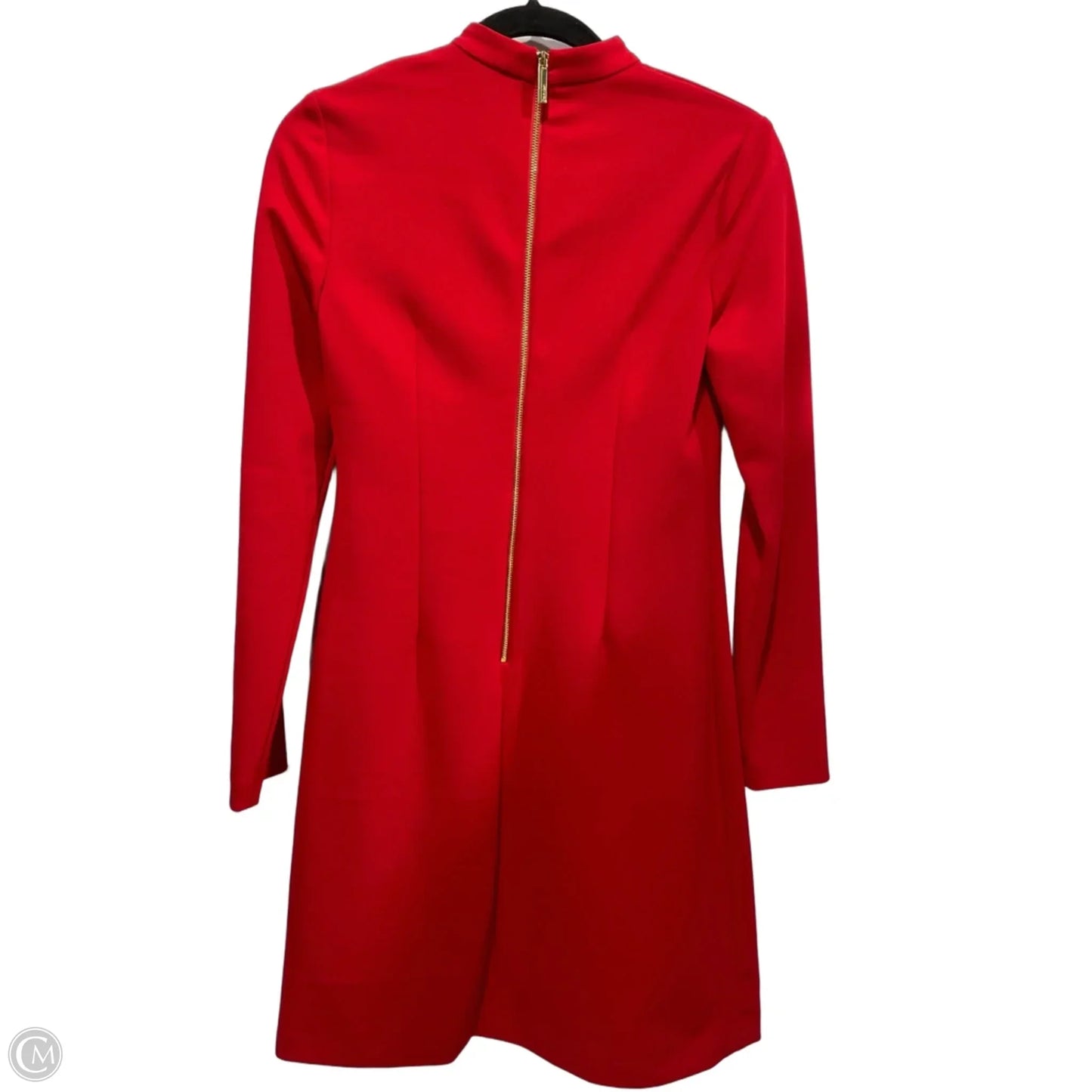 Dress Work By Calvin Klein In Red, Size: 2