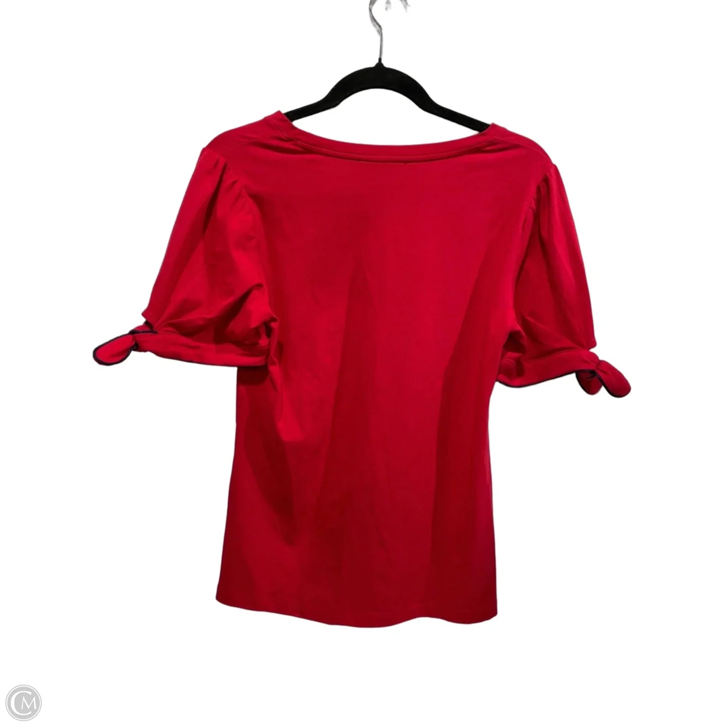 Top Short Sleeve By Tommy Hilfiger In Red, Size: Sp