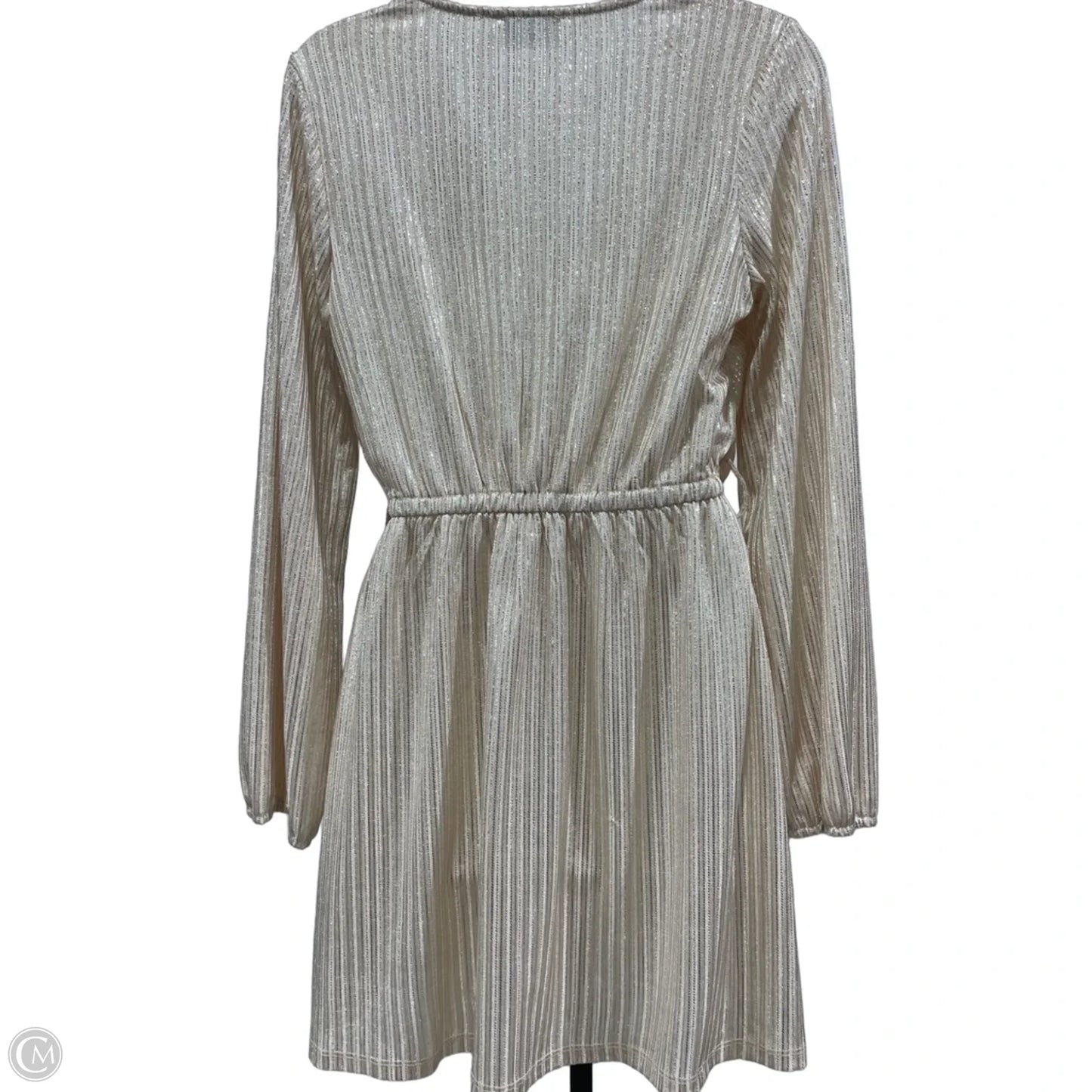 Dress Party Long By See And Be Seen In Cream, Size: M