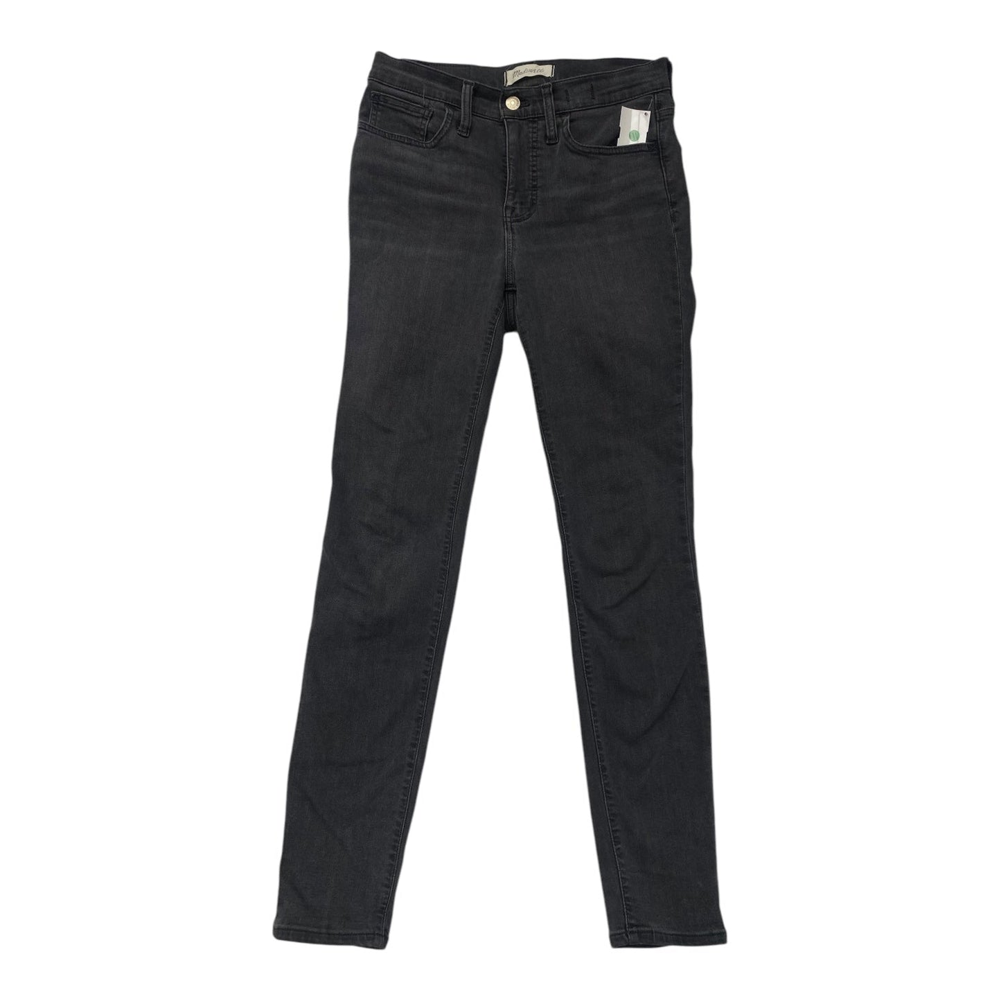 Jeans Skinny By Madewell In Black Denim, Size: 2