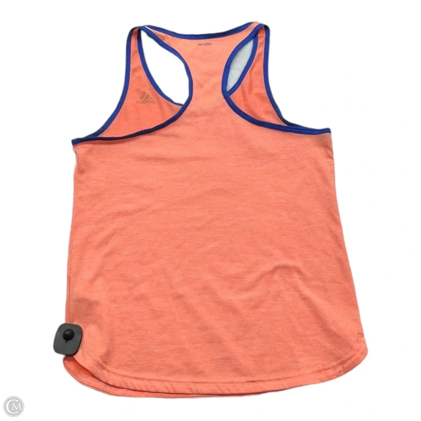 Athletic Tank Top By Adidas In Blue & Orange, Size: S