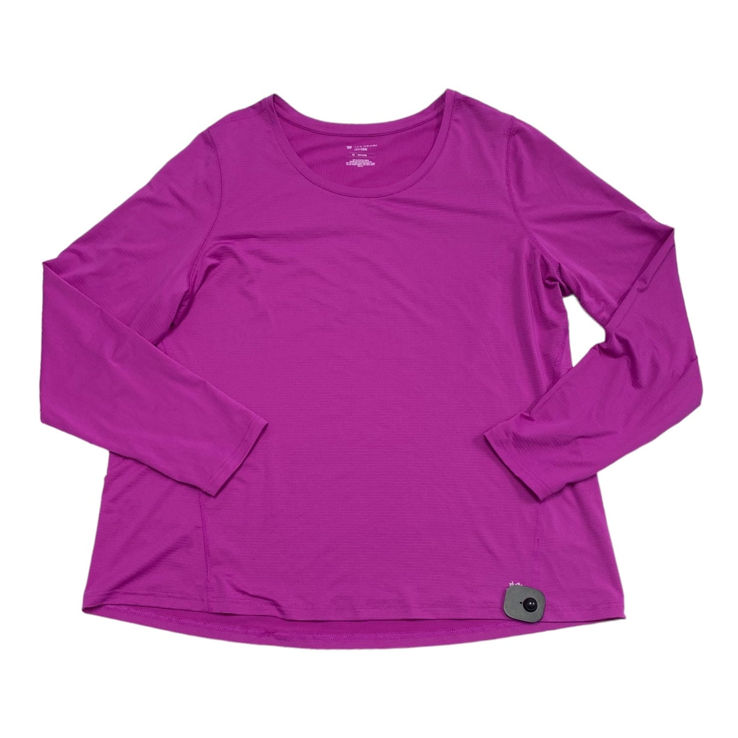 Athletic Top Long Sleeve Crewneck By Tek Gear Size: 1x