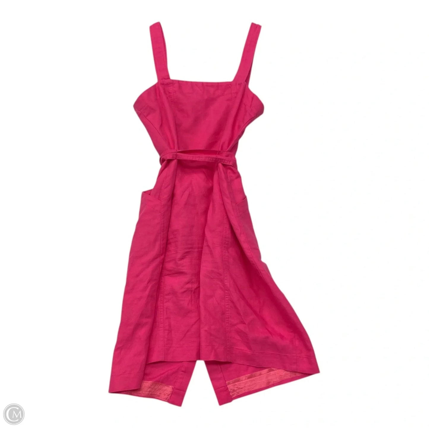Dress Casual Midi By Loft In Pink, Size: 6p
