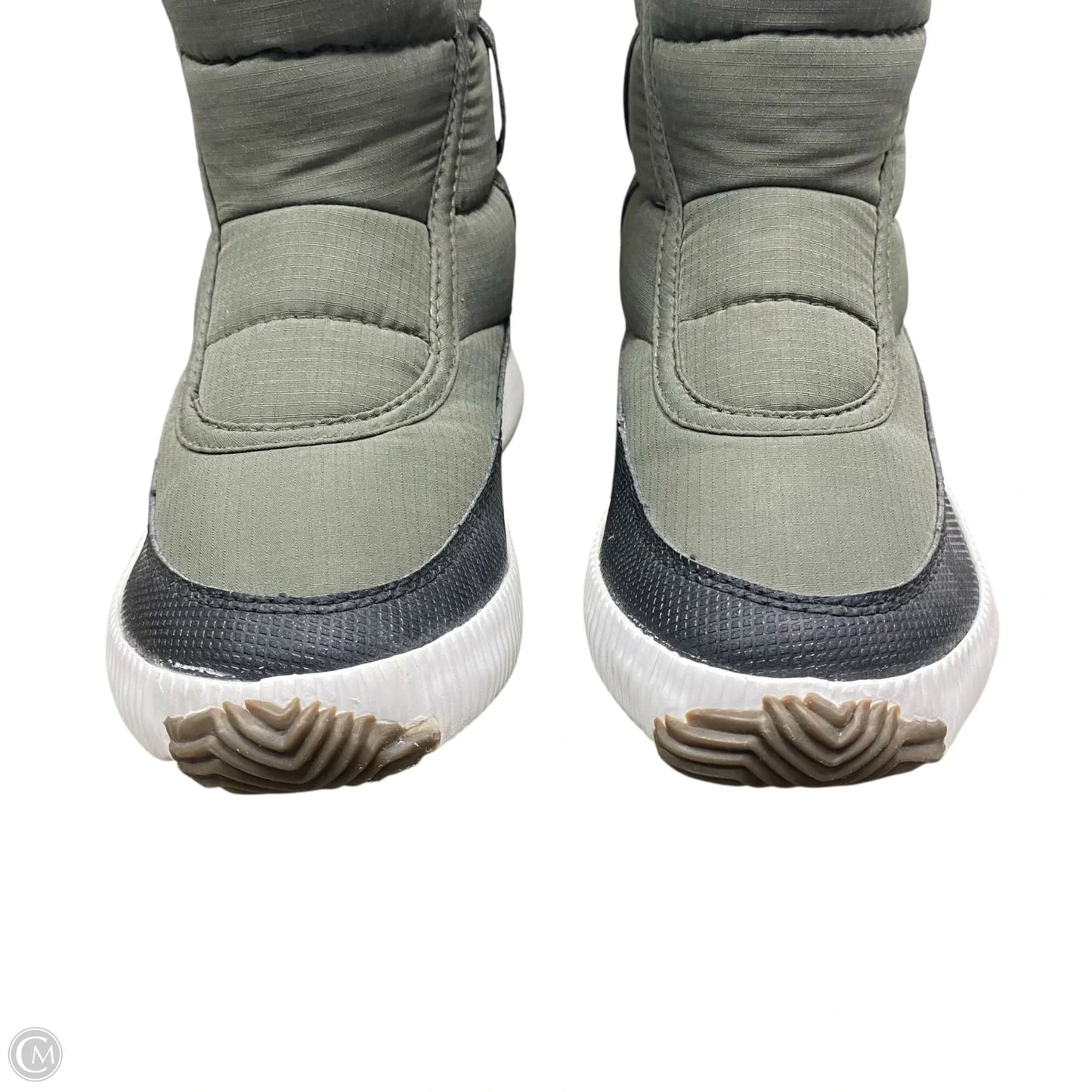 Boots Designer By Sorel In Green, Size: 6