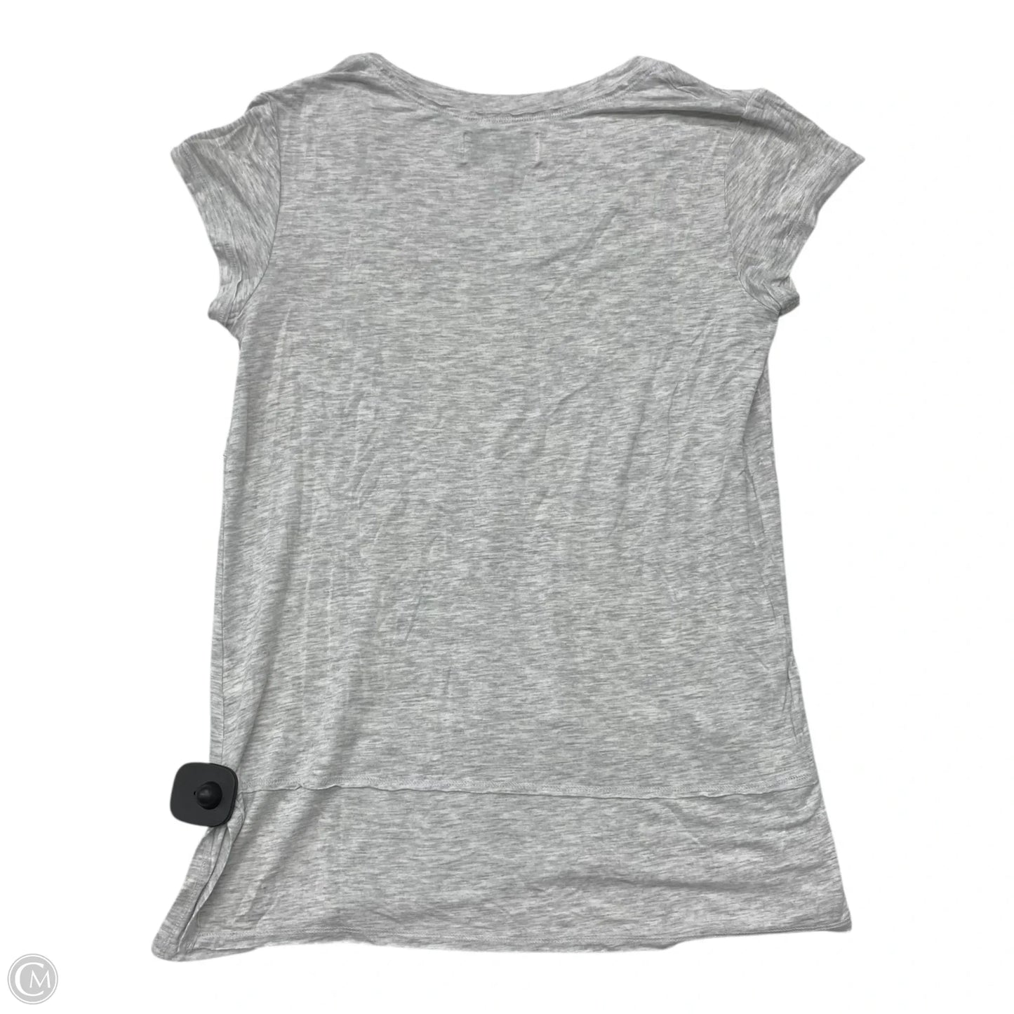 Top Short Sleeve By Nordstrom In Grey, Size: S
