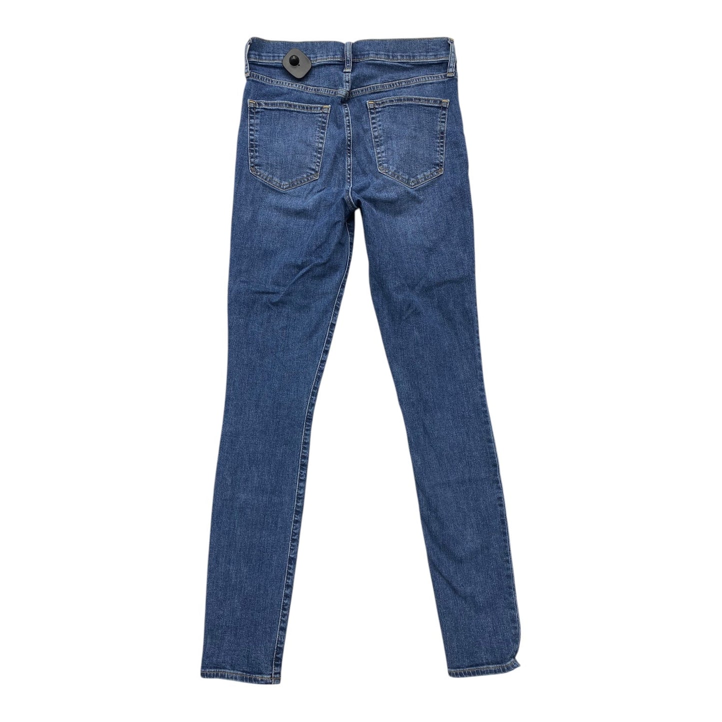 Jeans Skinny By Gap In Blue Denim, Size: 6l