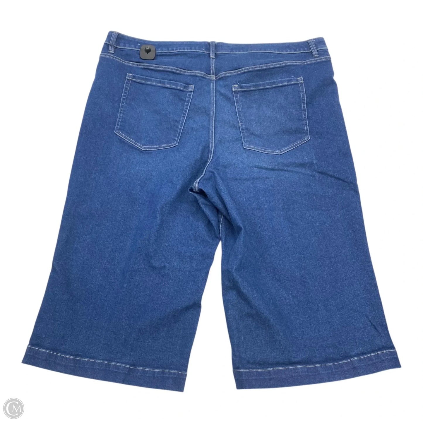 Jeans Cropped By Lane Bryant In Blue Denim, Size: 3x