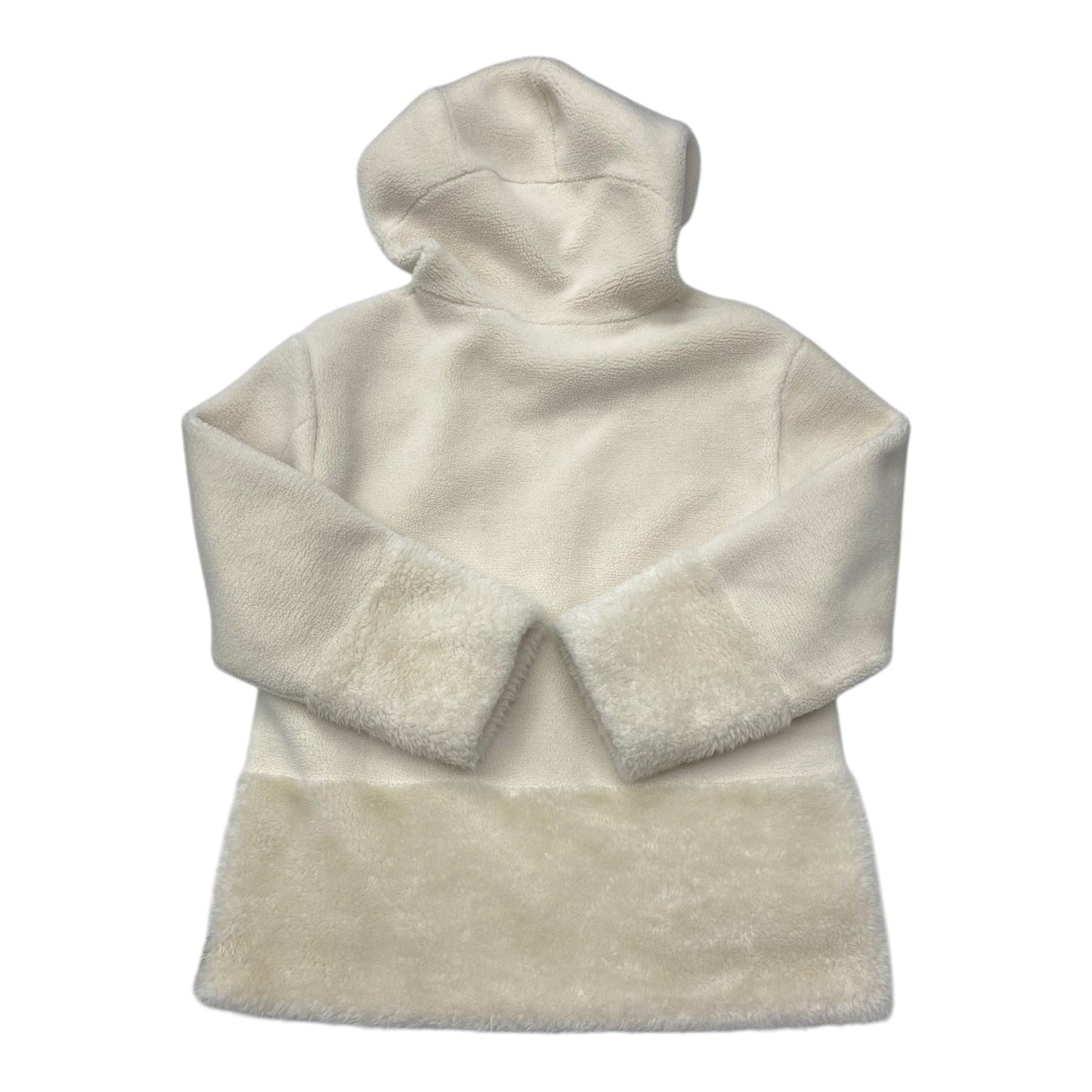 Jacket Faux Fur & Sherpa By Koolaburra By Ugg In White, Size: S