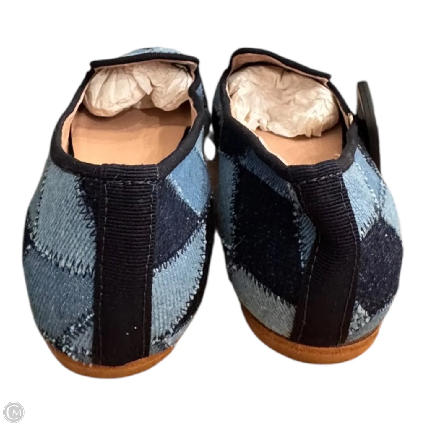 Shoes Flats By Sundance In Blue Denim, Size: 6