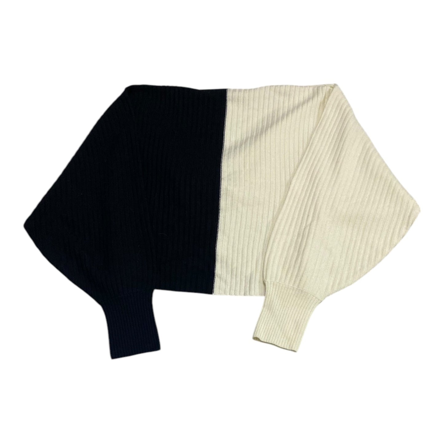 Sweater By Amur In Black & White, Size: M
