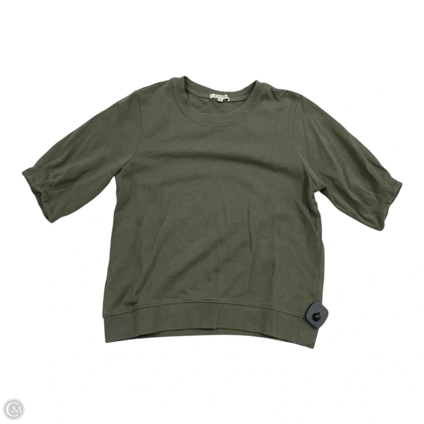 Top 3/4 Sleeve By Z Supply In Green, Size: S