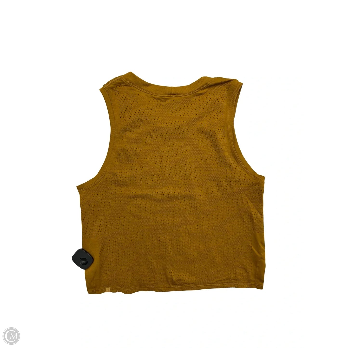 Athletic Tank Top By Lululemon In Yellow, Size: M