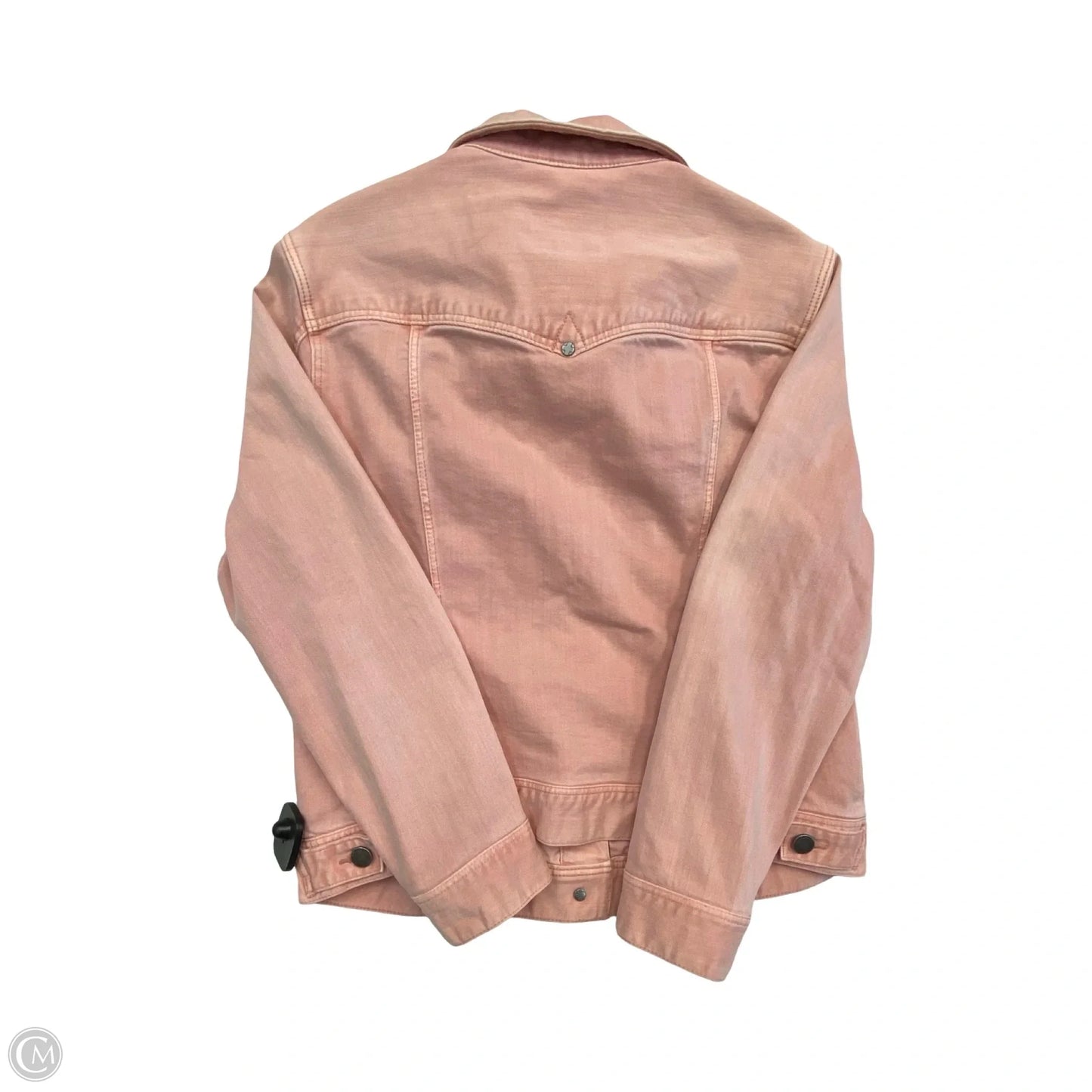 Jacket Denim By Liverpool In Pink Denim, Size: M
