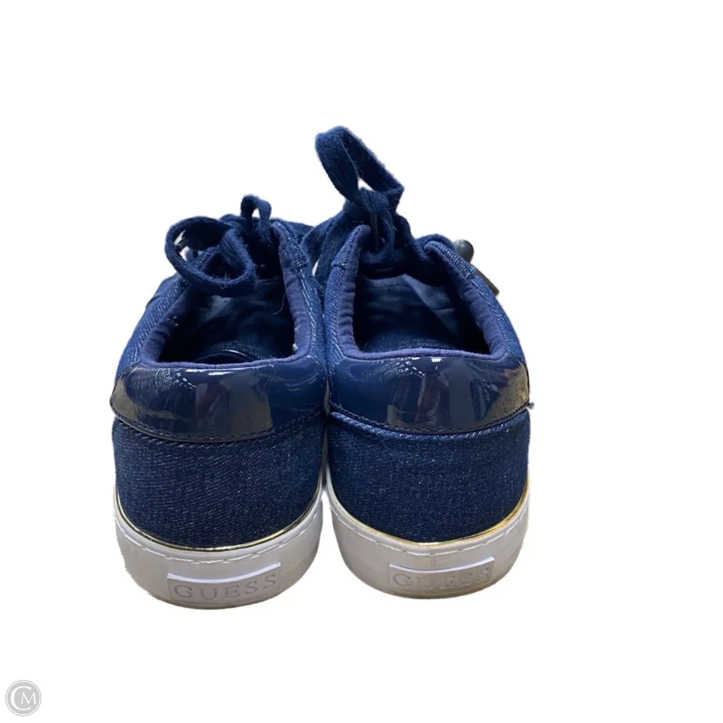Shoes Sneakers By Guess In Blue, Size: 10