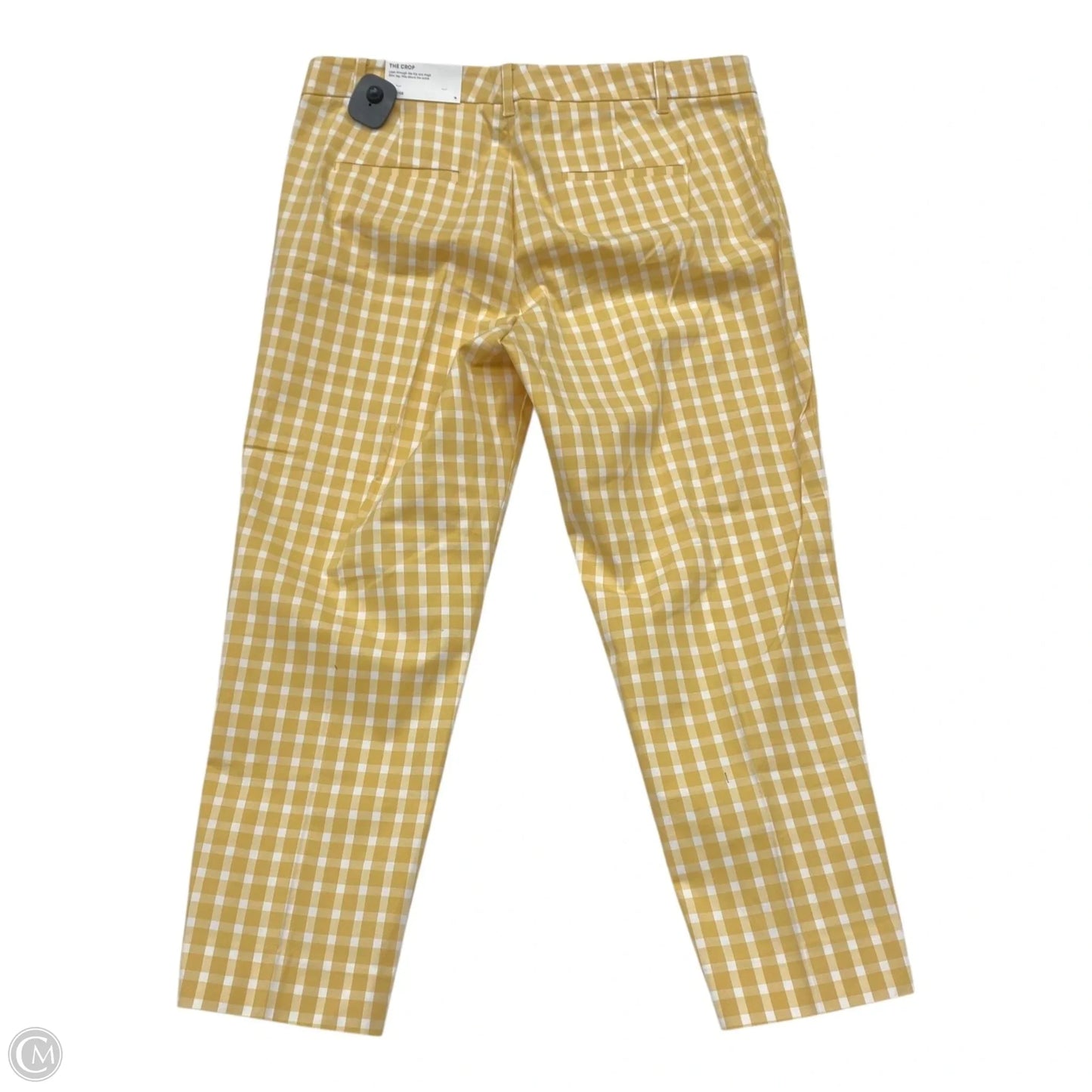 Pants Cropped By Ann Taylor In Yellow, Size: 12