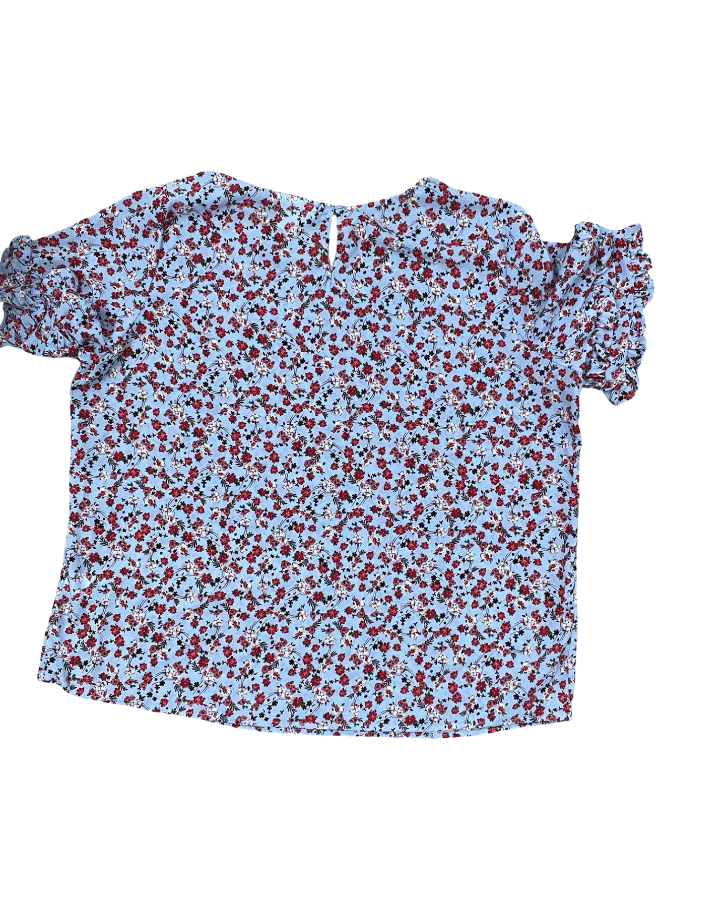 Top Ss By Liz Claiborne In Blue & Red, Size:Xl
