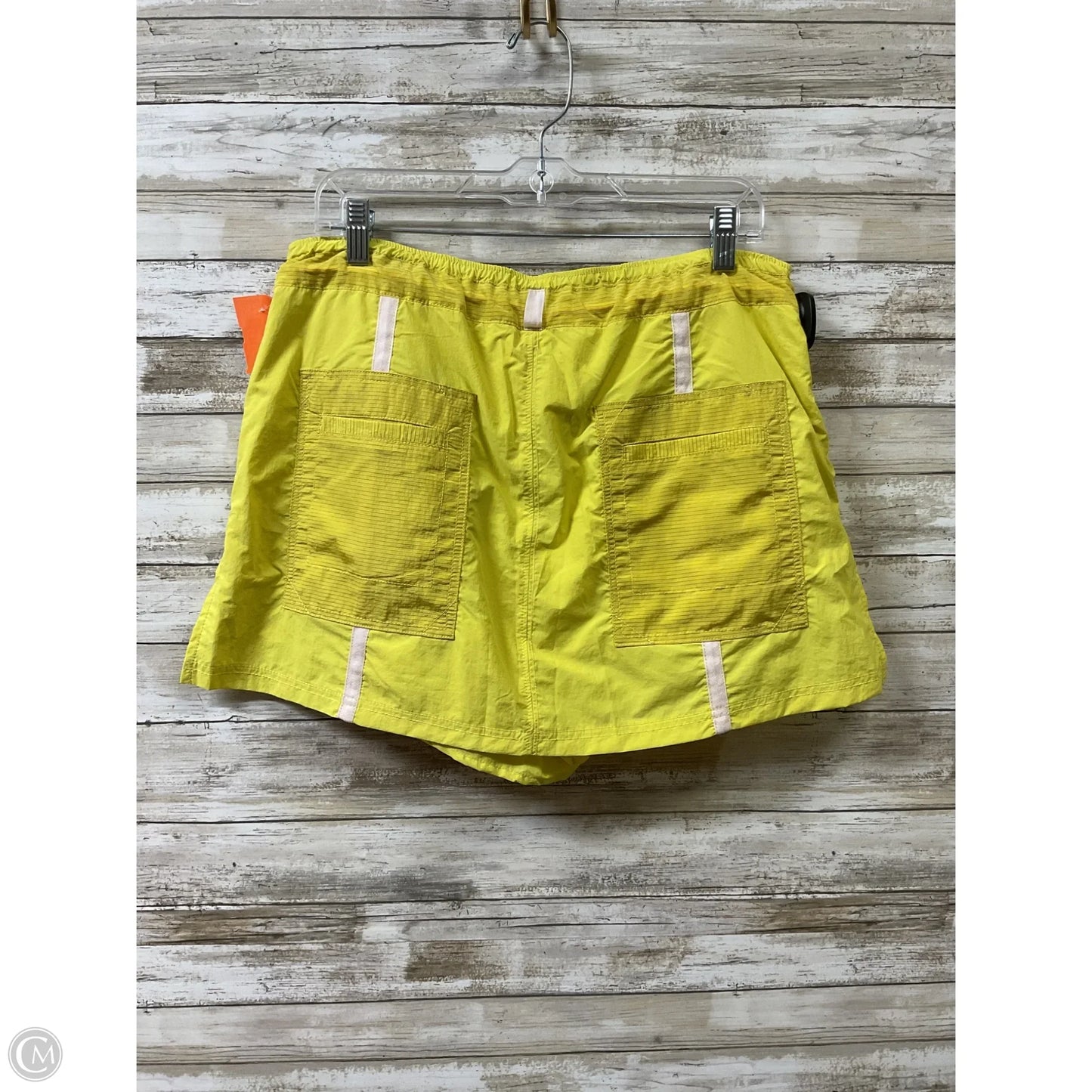 Skort By Free People In Yellow, Size: L