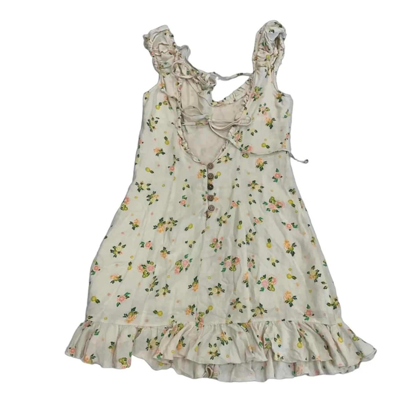 Dress Casual Short By Free People In Cream, Size: Xs