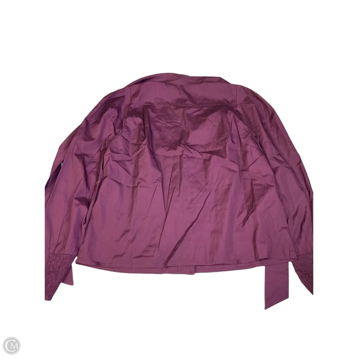 Top Long Sleeve By Madewell In Maroon, Size: S