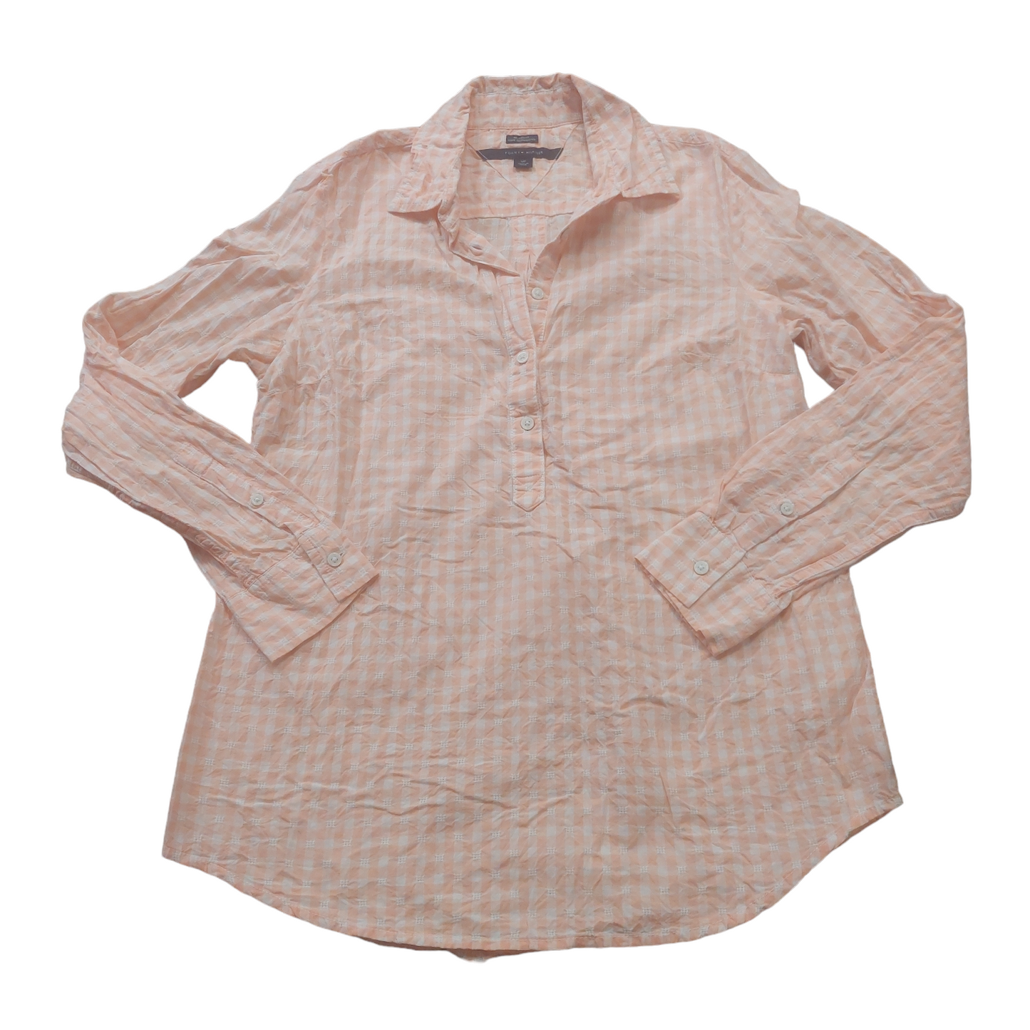 Peach Top Long Sleeve Tommy Hilfiger, Size S