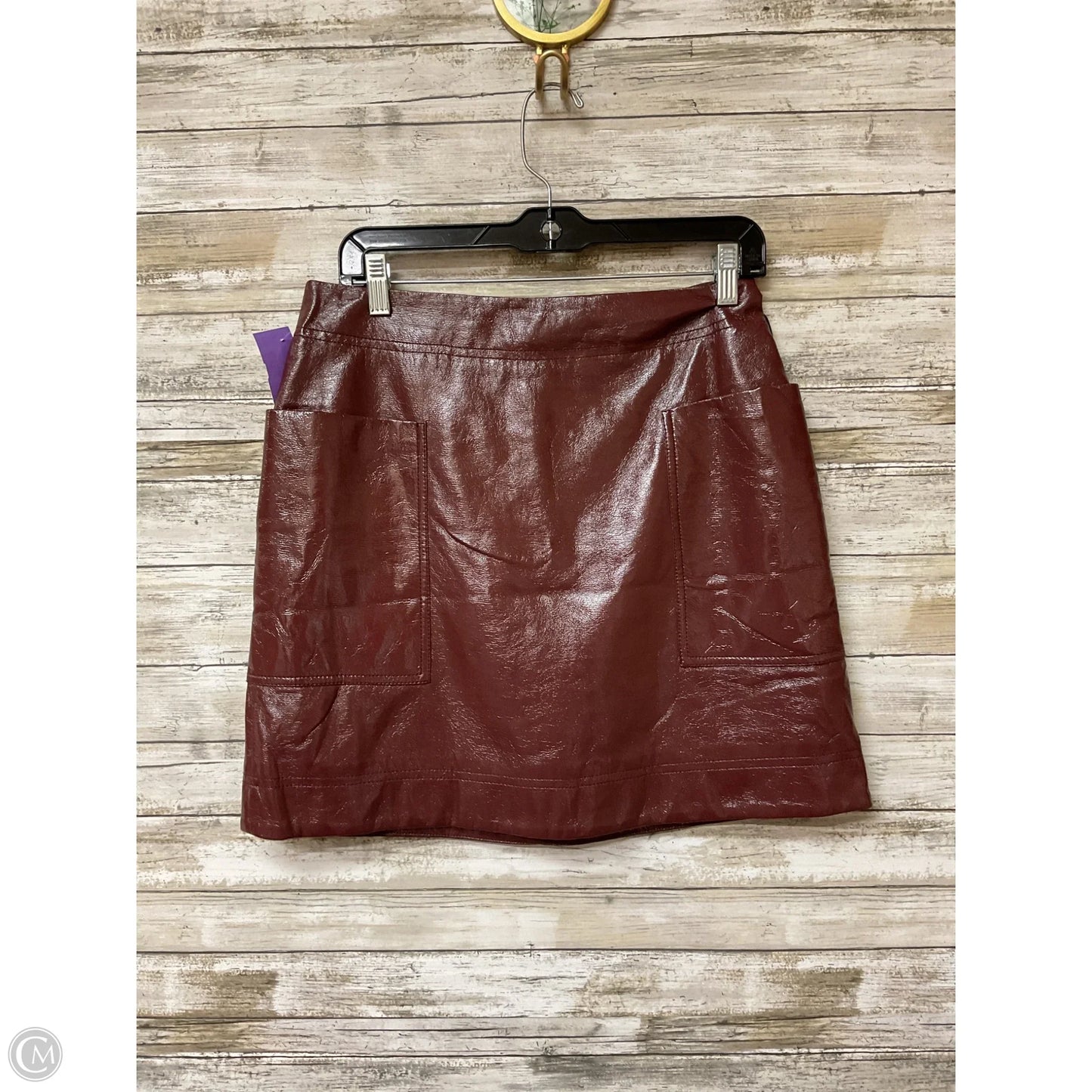 Skirt Mini & Short By Maeve In Brown, Size: 6