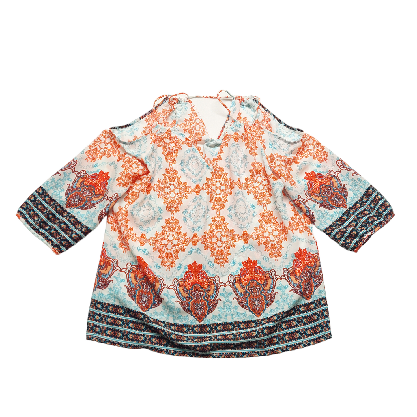 Top Short Sleeve By Skies Are Blue Size: S