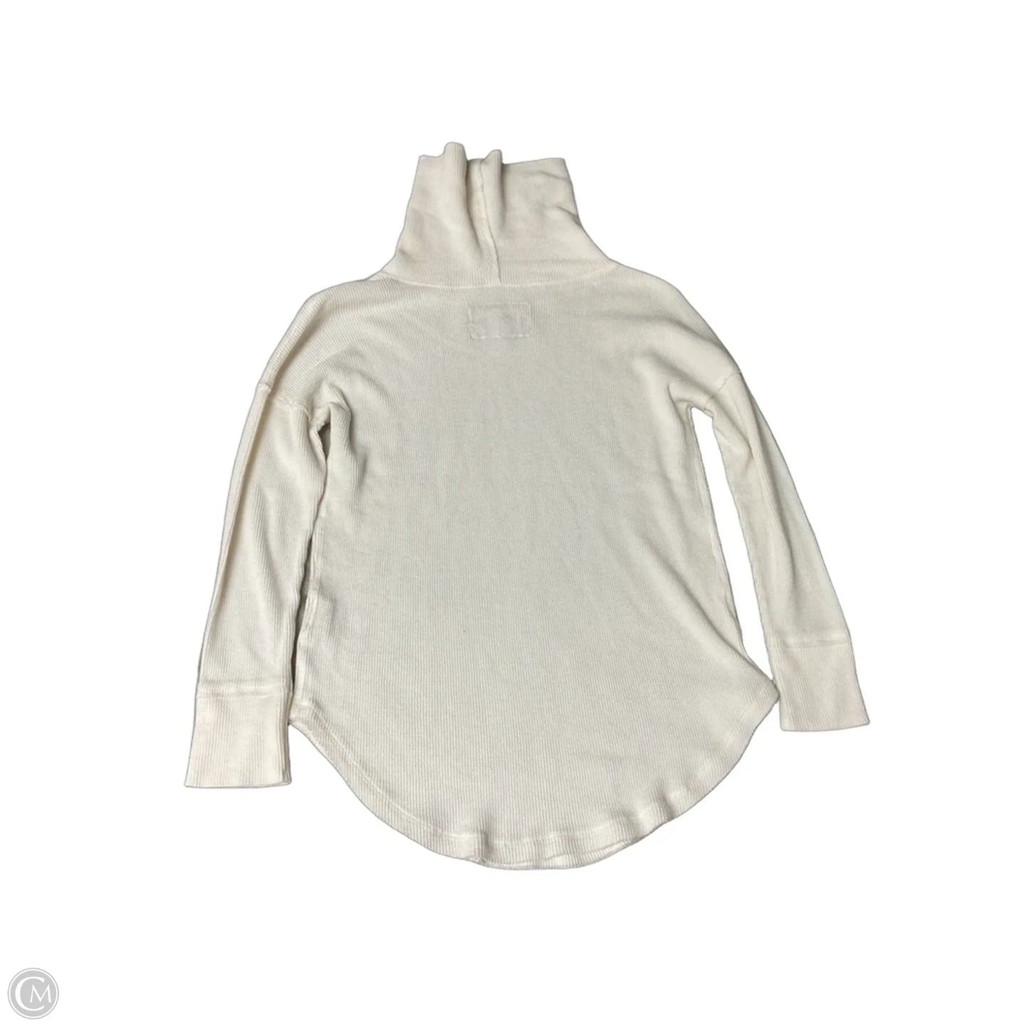 Top Long Sleeve By Maeve In White, Size: S