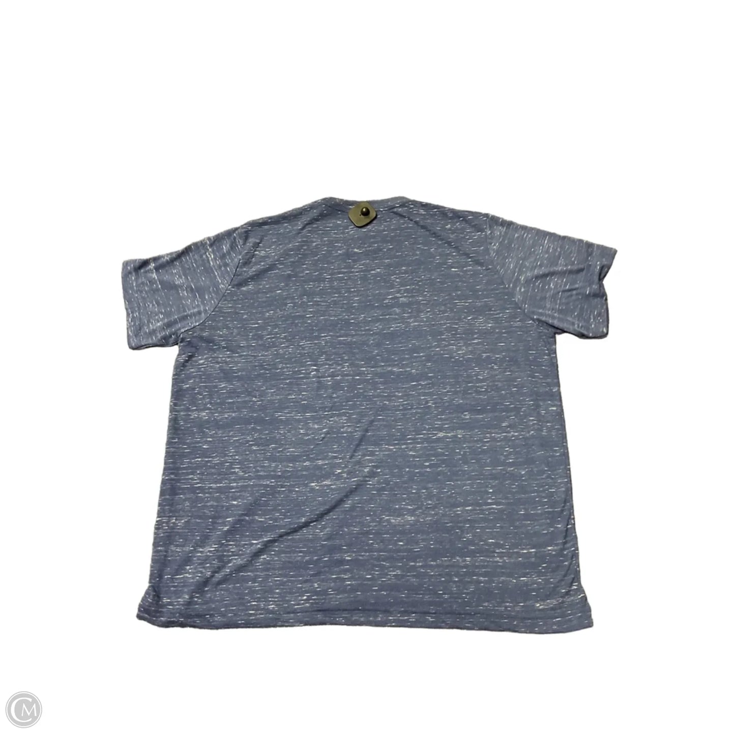 Top Short Sleeve Basic By Bella + Canvas In Blue & White, Size: Xl
