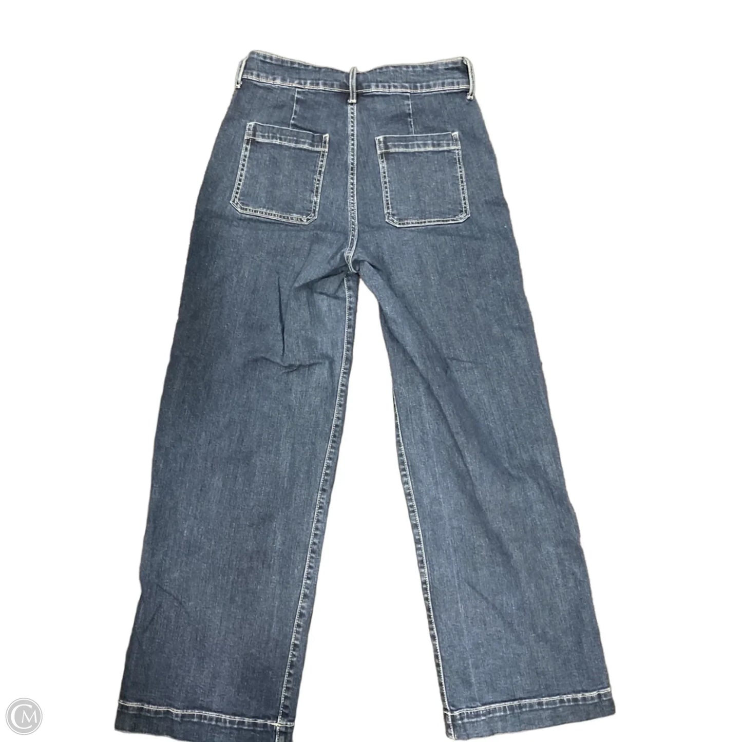 Jeans Wide Leg By Old Navy In Blue Denim, Size: 6