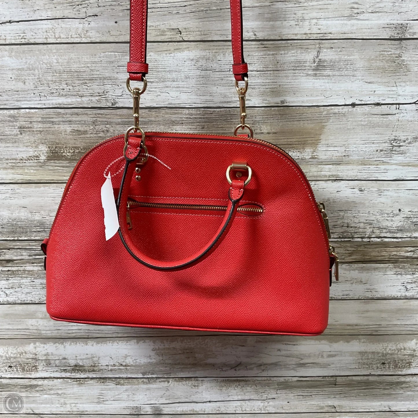 Handbag Designer By Coach, Size: Medium
