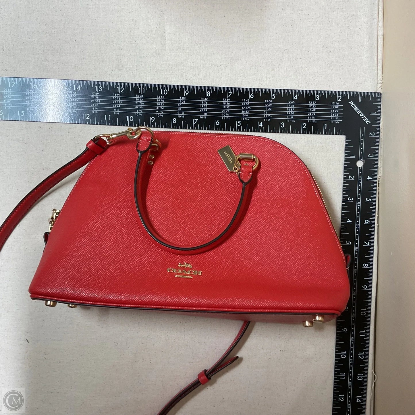 Handbag Designer By Coach, Size: Medium