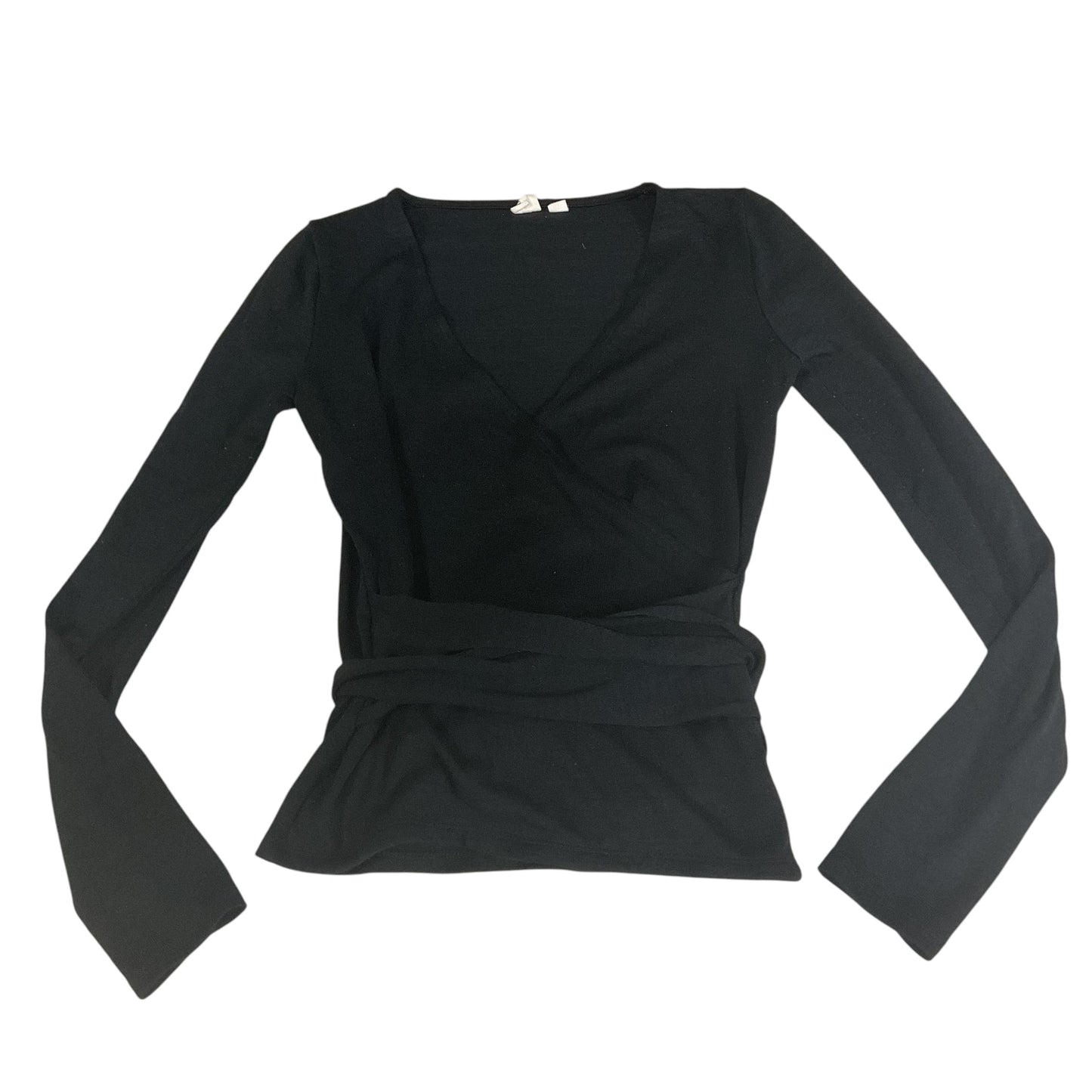 Top Long Sleeve By Gap In Black, Size: Xs