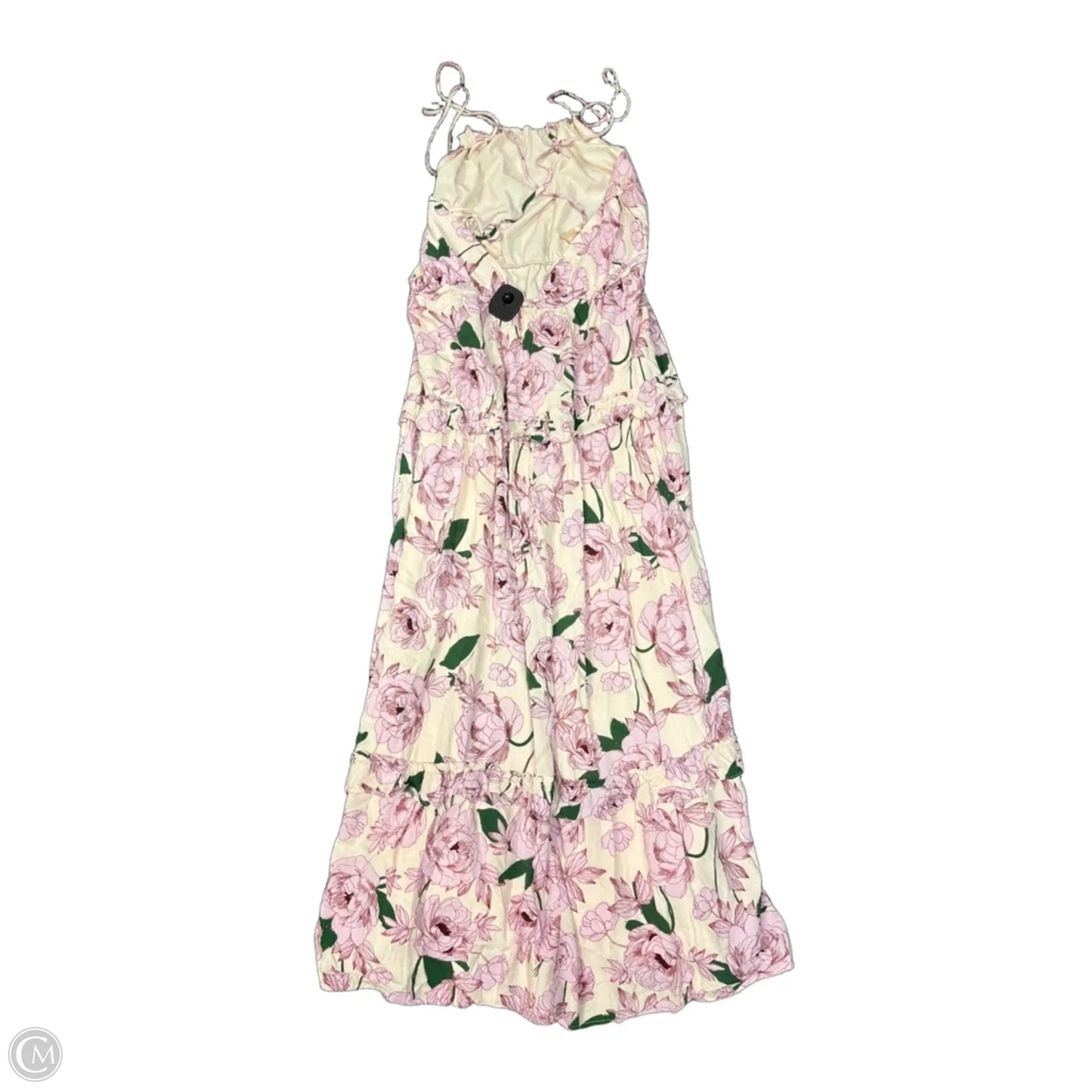Dress Casual Maxi By Cmc In Floral Print, Size: M