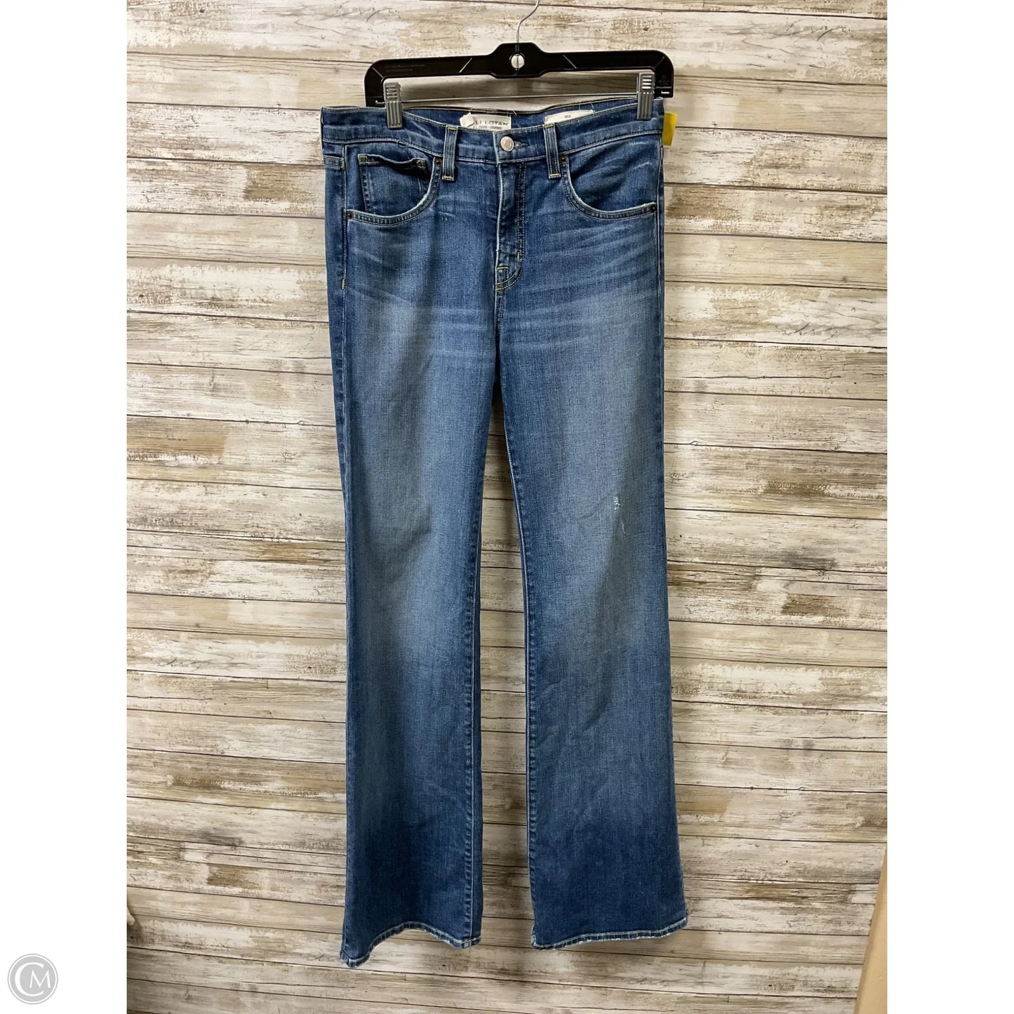 Jeans Wide Leg By Nili Lotan In Blue Denim, Size: 2