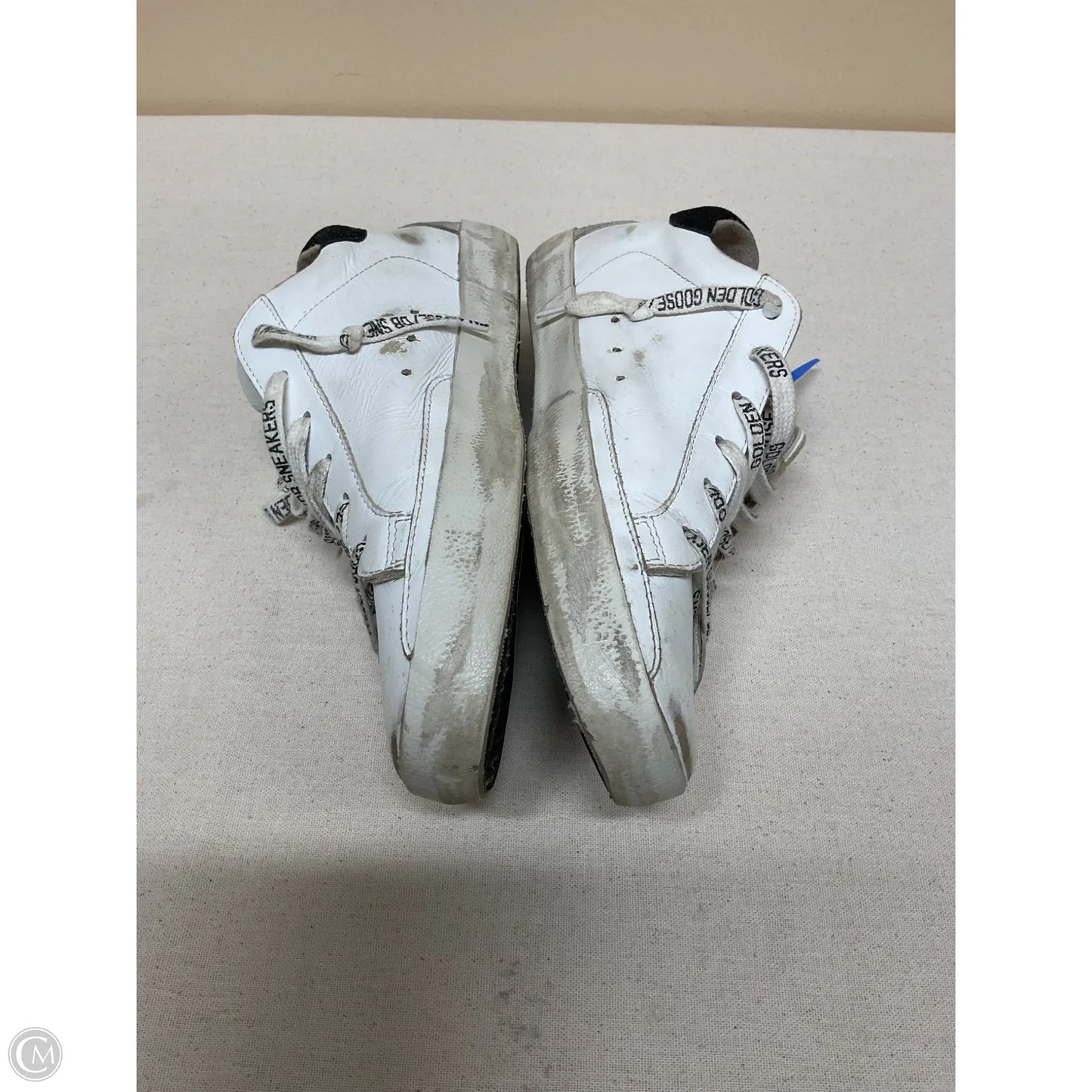 Shoes Luxury Designer By Golden Goose In White, Size: 8.5