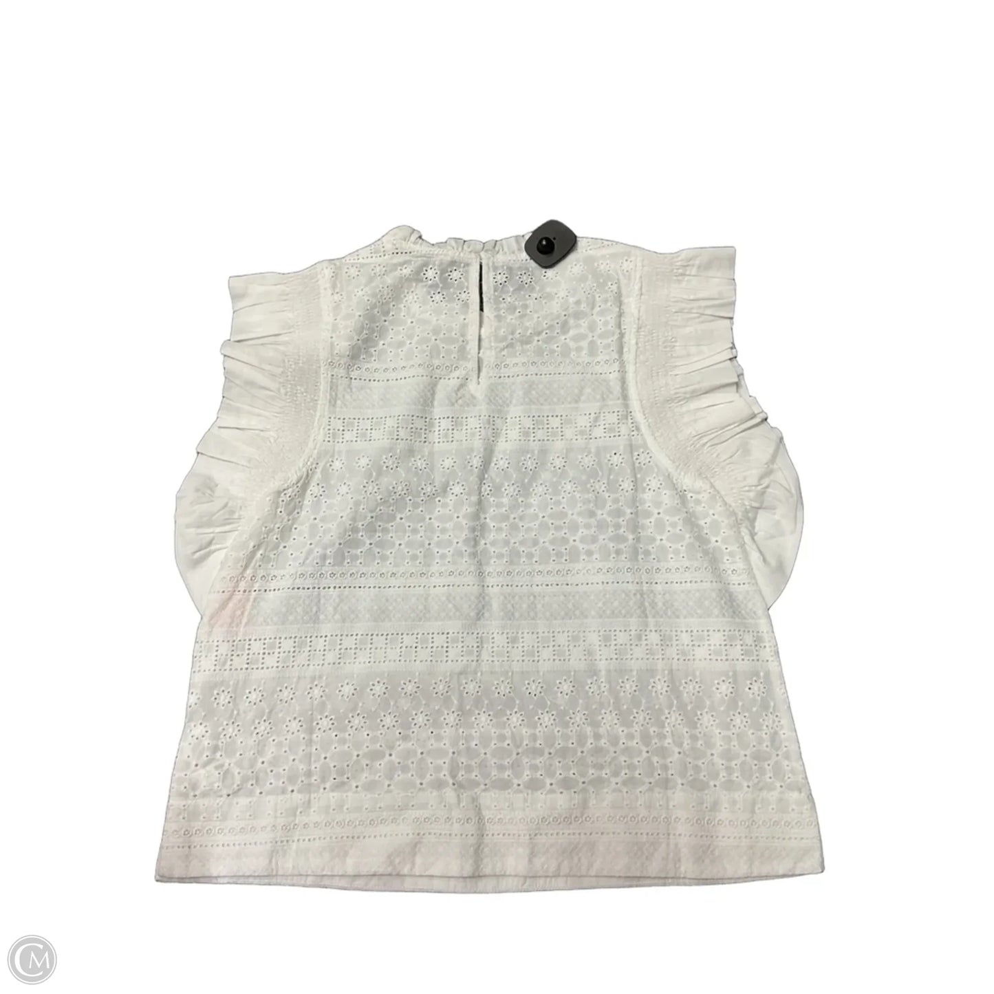 Top Sleeveless By English Factory In White, Size: M