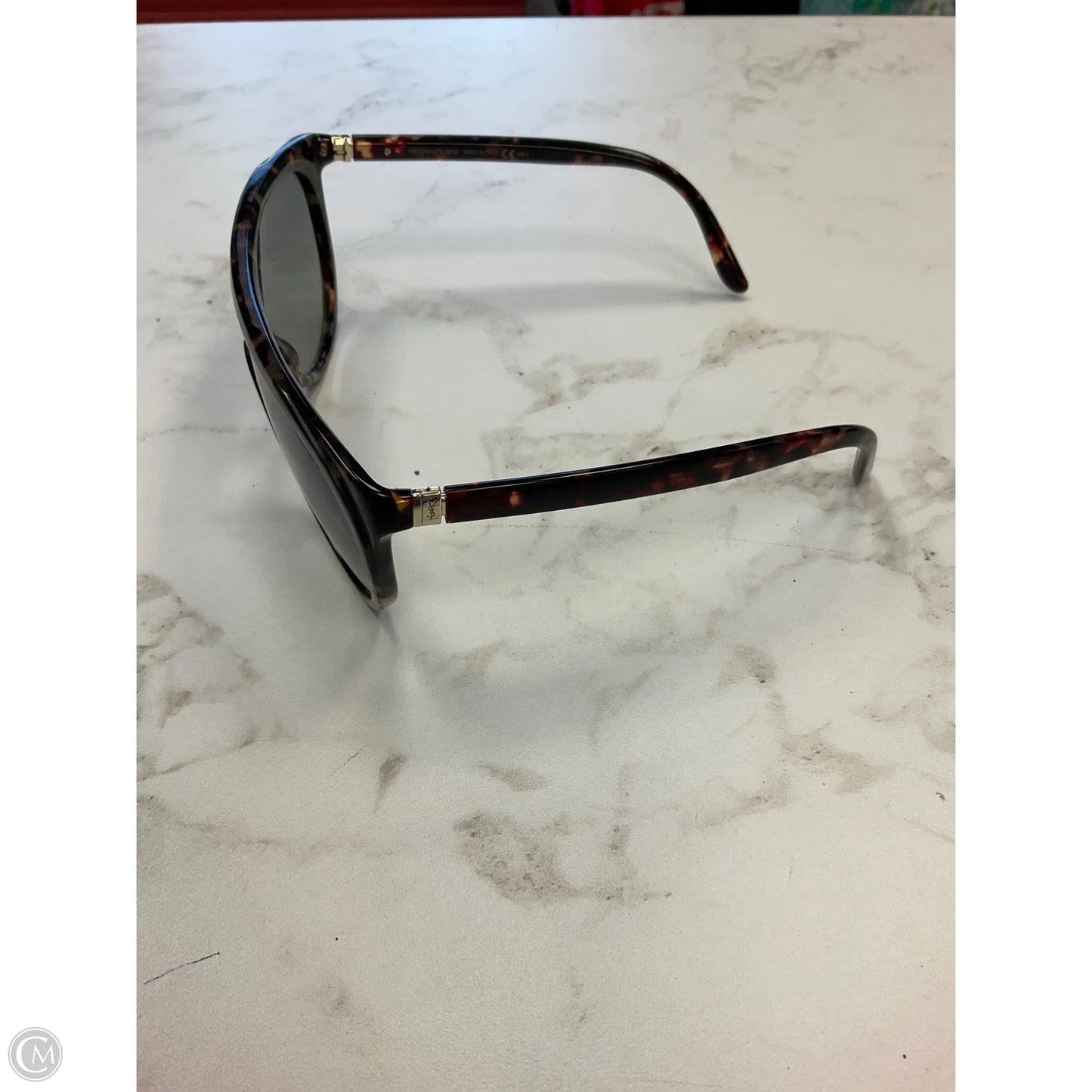 Sunglasses Luxury Designer By Yves Saint Laurent, Size: Medium
