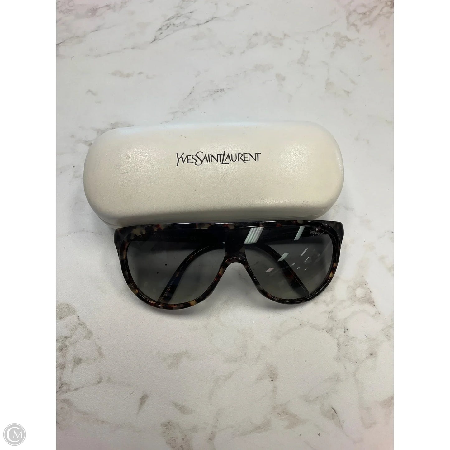 Sunglasses Luxury Designer By Yves Saint Laurent, Size: Medium