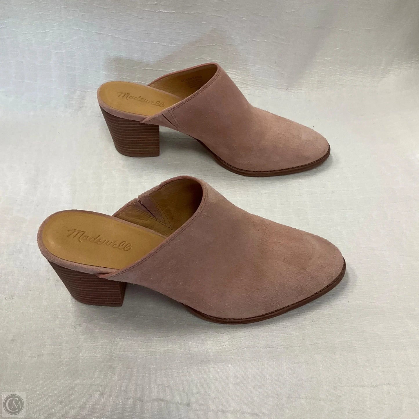 Shoes Heels Platform By Madewell In Pink, Size: 9
