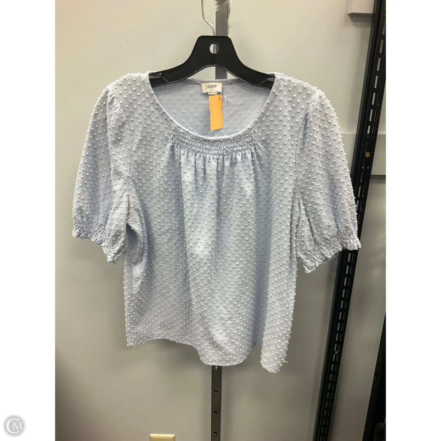 Top Short Sleeve By J. Crew In Blue, Size: M